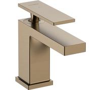 hansgrohe Tecturis E - Washbasin Faucet for Cold Water Without Drain, Toilet Faucet with spout Height 90 mm, Bathroom tap Water Saving (EcoSmart+), Brushed Bronze, 73013140