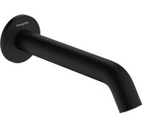 Wall-Mounted Bath Tap Hansgrohe Tecturis S 198 mm Black Mat