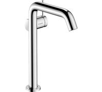 hansgrohe Tecturis S - bathroom tap without waste, energy-saving (CoolStart), bathroom sink tap with spout height 230 mm, basin mixer tap water-saving (EcoSmart+), chrome, 73372000