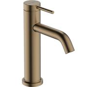 Single Hole Mixer Tap Hansgrohe Tecturis S 110mm Brushed bronze