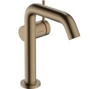 Single Hole Mixer Tap Hansgrohe Tecturis S Fine CoolStart Start/Stop 150mm Brushed bronze