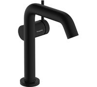 Single Hole Mixer Tap Hansgrohe Tecturis S Fine CoolStart Start/Stop 150mm Black Mat