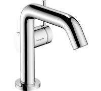 Hansgrohe 73321000 Tecturis S Single Lever Basin Mixer 110 Fine CoolStart EcoSmart+ Without Waste Set, Chrome, spout Height 110mm