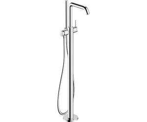 hansgrohe Tecturis S - freestanding Bath tap for 2 Functions, Bath Mixer tap Floor-Standing with Shower Hose 1,25m, Bathroom Tup tap, Chrome, 73440000