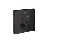 Hansgrohe Thermostat Concealed ShowerSelect Set 2 Consumers Matte Black