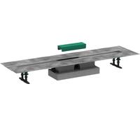 hansgrohe uBox Universal Complete Set (Installation Set + Base Body) 1000 mm for Flat Installation of hansgrohe Shower Drains Ready Sets (RainDrain Rock and RainDrain Match), Floor Drain Shower