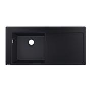 Hansgrohe Undermount Sink S51 SilicaTec Graphite Black 1050 mm
