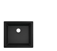 Hansgrohe Undermount Sink S51 SilicaTec Graphite Black 500 mm