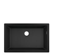 Hansgrohe Undermount Sink S51 SilicaTec Graphite Black 710 mm 43432170