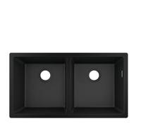 Hansgrohe Undermount Sink S51 SilicaTec Graphite Black 820 mm