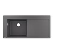 Hansgrohe Undermount Sink S51 SilicaTec Stone Grey 1050 mm