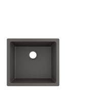 Hansgrohe Undermount Sink S51 SilicaTec Stone Grey 500 mm