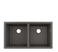 Hansgrohe Undermount Sink S51 SilicaTec Stone Grey 820 mm