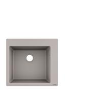 Hansgrohe Undermount Sinks Concrete Grey 43312380