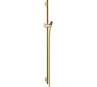 Hansgrohe Unica Shower Rail S Puro 90 Cm With Shower Hose, Polished Gold-Optic, 28631990