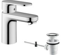 hansgrohe Vernis Blend 71550000 Basin Mixer Tap EcoSmart c/w Pop Up Waste Chrome