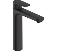 Tall Basin Tap Hansgrohe Vernis Blend 133x49x284mm Black Mat