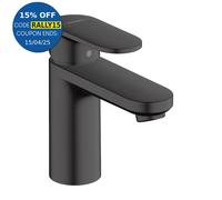 Hansgrohe Vernis Blend Bathroom Basin Mixer Tap Single Lever Matt Black Modern