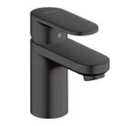 Hansgrohe Vernis Blend Bathroom Mini Mono Basin Mixer Tap Single Lever Black