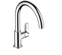 Kitchen Mixer Tap Hansgrohe Vernis Blend M35 with swivel spout Chrome