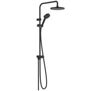 Shower Column Hansgrohe Vernis Blend 200, Reno, 1 jet 501x205x1130mm Black Mat