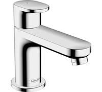 Small Basin Taps Hansgrohe Vernis Blend only for cold water Chrome