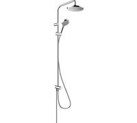 Shower Column Hansgrohe Vernis Blend 200, Reno, 1 jet 501x205x1130mm Chrome