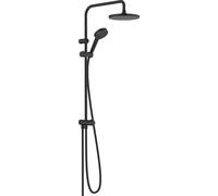 Shower Column Hansgrohe Vernis Blend 200, Reno, 1 jet 501x205x1130mm Black Mat