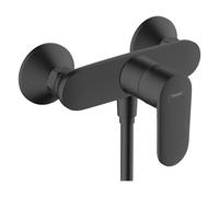 Hansgrohe Vernis Blend Thermostatic Exposed Mixer Shower Valve Matt Black Modern