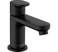 Small Basin Taps Hansgrohe Vernis Blend only for cold water Black Mat