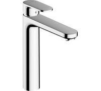 hansgrohe Vernis Blend - Wash Basin Mixer Tap without Drain, Bathroom Tap with Spout Height 190 mm, Mixer Tap Washbasin Water-Saving (EcoSmart), Chrome