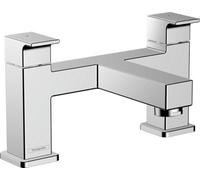 Hansgrohe Vernis Shape 2-Hole Rim Chrome Mounted Bath Filler