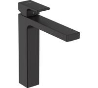 hansgrohe Vernis Shape Basin Mixer Tap 190 with pop-up waste set, matt black, 71562670