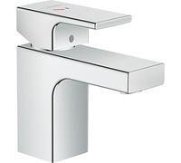 Small Basin Taps Hansgrohe Vernis Shape CoolStart with drain set Chrome