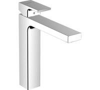 Vernis Shape Single lever basin mixer 190 without waste set, Chrome (71591000)