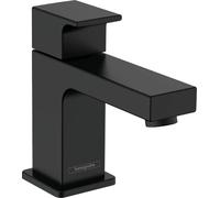 Small Basin Taps Hansgrohe Vernis Shape only for cold water Black Mat