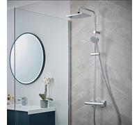 Hansgrohe Vernis Shape Thermostatic Mixer Shower Handset Head Valve Chrome