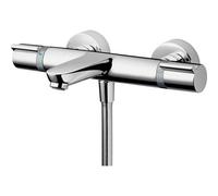 Hansgrohe Versostat Gloss Chrome Effect Wall-Mounted (2Th) Shower Mixer Tap