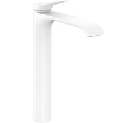 hansgrohe Vivenis Basin Mixer Tap 250 for washbowls with pop-up waste set, matt white, 75040700