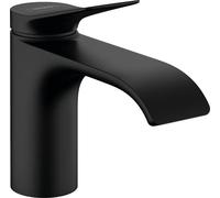 hansgrohe Vivenis Basin Mixer Tap 80 without waste set, matt black, 75012670