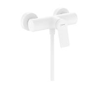 hansgrohe Vivenis Original - Shower Mixer Exposed for 1 Function, Single Lever Shower Mixer tap, matt White, 75623700
