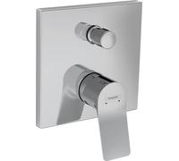 hansgrohe Vivenis Single lever bath mixer for concealed installation with integrated security combination according to EN1717, chrome, 75416000