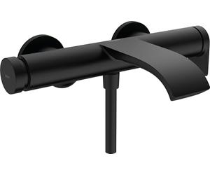 hansgrohe Vivenis Single lever bath mixer for exposed installation, matt black, 75420670