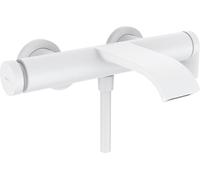hansgrohe Vivenis Single lever bath mixer for exposed installation, matt white, 75420700
