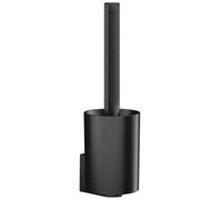 Hansgrohe WallStoris Matt Black Wall Toilet Brush Holder