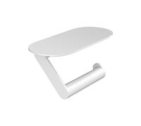 Hansgrohe WallStoris Toilet Paper Holder with Shelf, Matt White, 27928700