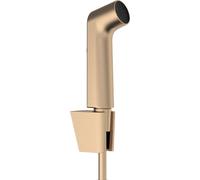 Toilet Shower Hansgrohe 1 spray, EcoSmart, Porter S shower holder, shower hose 125 cm Brushed Bronze 29238140