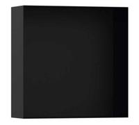Bathroom Shelf Hansgrohe XtraStoris Wall recess with open frame 390x390mm Black Mat