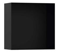 Bathroom Shelf Hansgrohe XtraStoris Wall recess with open frame 390x390mm Black Mat