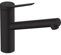 Zesis M33 kitchen mixer 150 1jet, matt black (74802670)